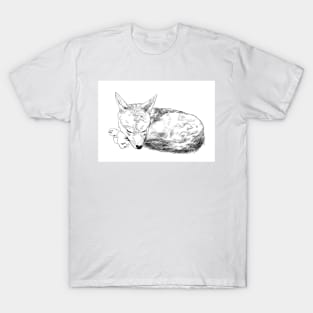 Jackal cuddling sweet T-Shirt